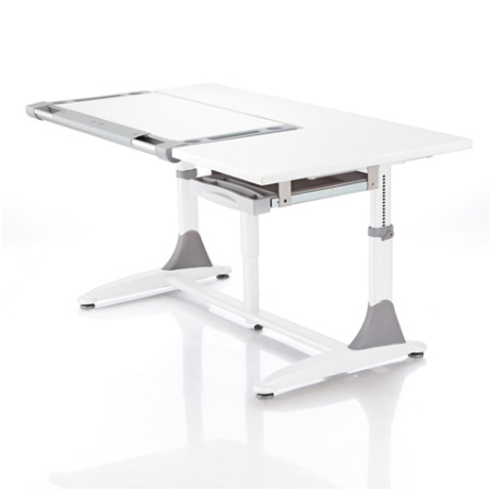 Стол Comf-Pro King Desk, 1400х765х(530-770) мм, белый, зеленый