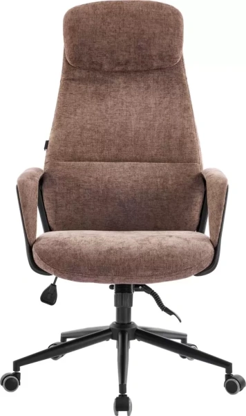 Кресло компьютерное EVERPROF Otto, Black ткань, коричневый, металл, корпус черный Кресло компьютерное EVERPROF Otto, Black ткань, коричневый, металл, корпус черный