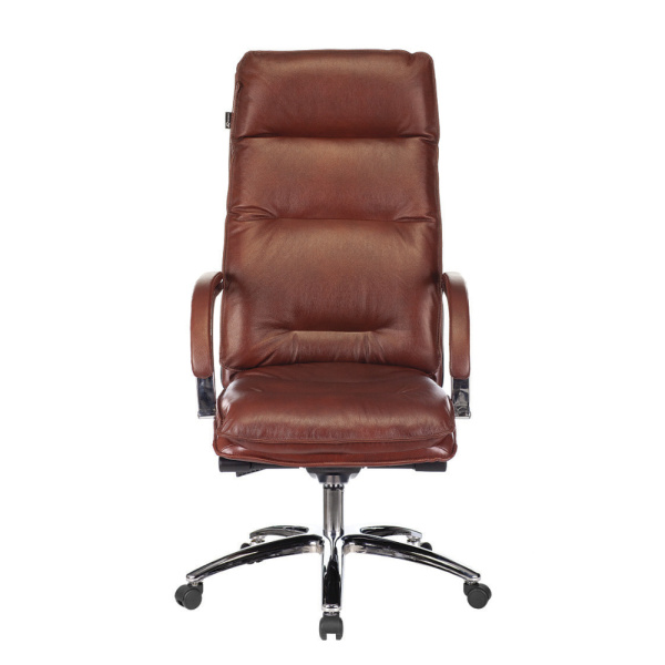 Кресло компьютерное Бюрократ T-9927SL, кожа, коричневый Кресло компьютерное Бюрократ T-9927SL, кожа, коричневый