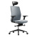 Кресло компьютерное Bestuhl J2, рама черная, серый