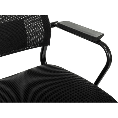 Компьютерное кресло Бюрократ CH Balance, сетка, ткань, черный, металл, черный