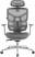 Кресло эргономичное EVERPROF Alfa, Grey, сетка, серый, металл, корпус серый