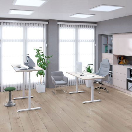 Стол подъемный WellDesk Uplift (регулируемый по высоте каркас арт. 9050842 и столешница арт. 9041928)