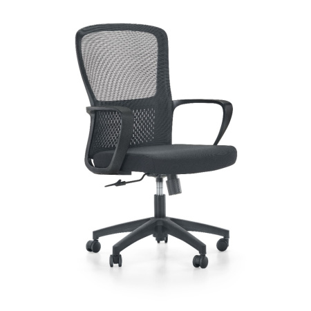 Кресло компьютерное SitZone U-069B, сетка, ткань, пластик, черный