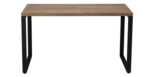 Стол письменный Лофт Каир, черный, табачный крафт