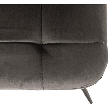 Стул Бюрократ "CH-K1_2", ткань, тёмно-серый, металл, комплект 2 штуки