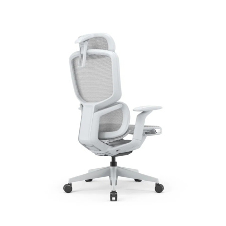 Кресло компьютерное SitZone E-JX-002А, сетка, пластик, белый