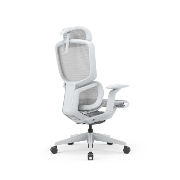 Кресло компьютерное SitZone E-JX-002А, сетка, пластик, белый