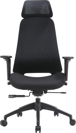 Кресло компьютерное EVERPROF Ant ткань, черный, крестов. пластик