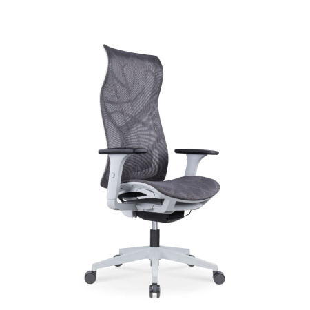 Кресло компьютерное SitZone CH-283A-HS-P1, сетка, серый