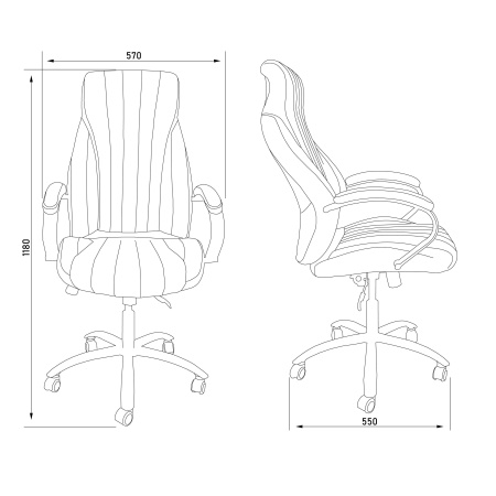 Кресло компьютерное AksHome Mastif, натуральная кожа, хром, черный Кресло компьютерное AksHome Mastif, натуральная кожа, хром, черный
