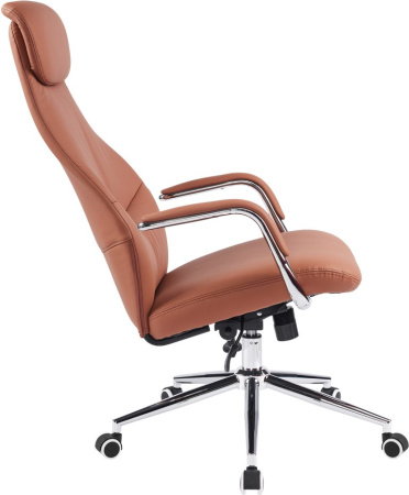 Кресло компьютерное EVERPROF Bell экокожа, коричневый Кресло компьютерное EVERPROF Bell экокожа, коричневый
