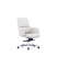 Кресло компьютерное SitZone CH-500B, кожа, алюминий, белый