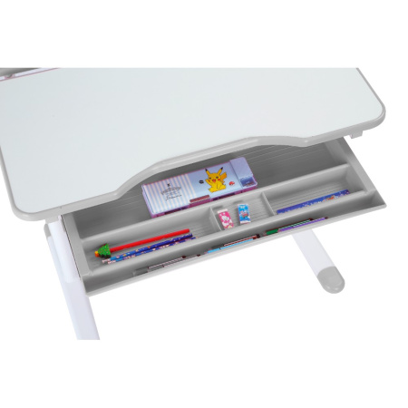 Растущая парта со стулом FunDesk Cubby Botero Grey, серый