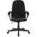 Кресло компьютерное Бюрократ CH 002 Fabric, ткань, пластик, черный