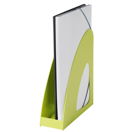 Лоток для бумаги вертикальный Re-Loop, лимон