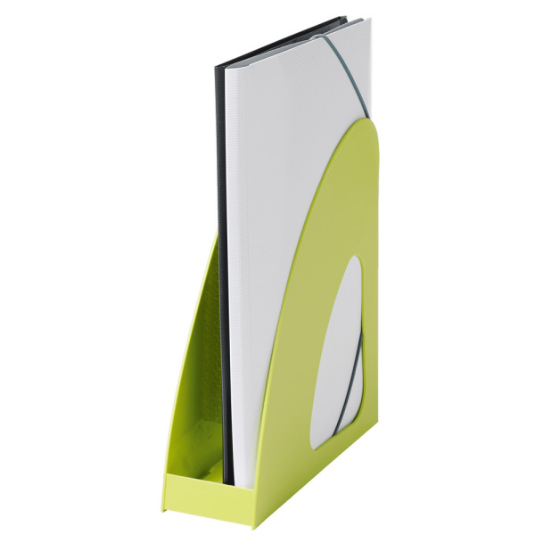 Лоток для бумаги вертикальный Re-Loop, лимон