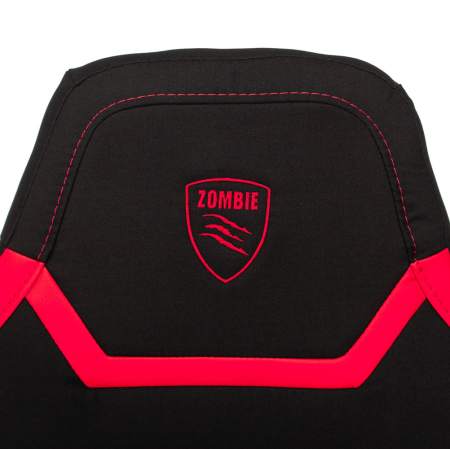 Игровое компьютерное кресло Бюрократ Zombie 10, черный/красный Игровое компьютерное кресло Бюрократ Zombie 10, черный/красный