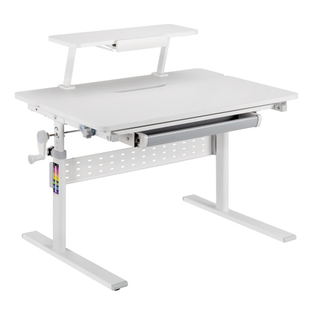 Стол Ergosmart E601S GREY, 900х600х(540-760) мм