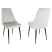 Стул Бюрократ "CH-K4_2", ткань, светло-серый, металл, комплект 2 штуки