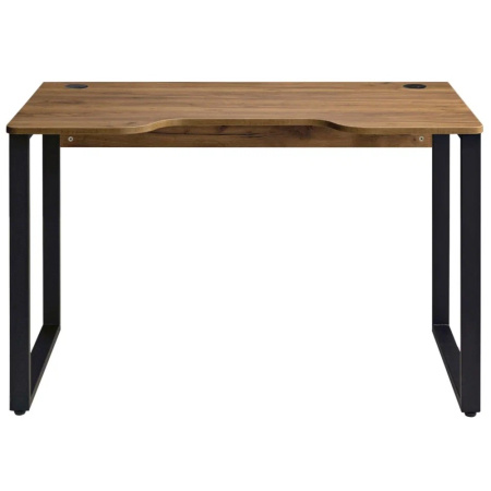 Стол компьютерный игровой Millwood Лофт Гонконг (ДТ-3), 1200x700 мм, дуб табачный крафт, черный