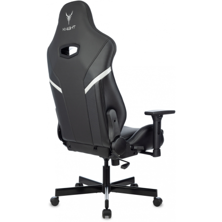 Кресло игровое Knight Thunder 5X экокожа, черный