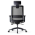 Кресло компьютерное Bestuhl S30, рама черная, серый