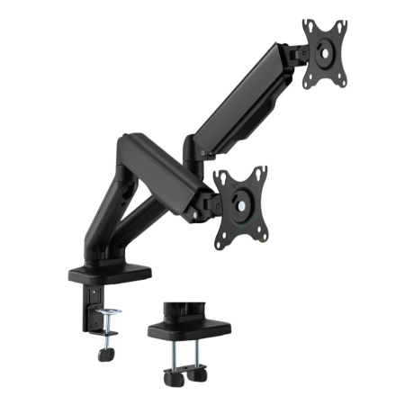 Крепление для 2-ух мониторов Power Black DBL, черный