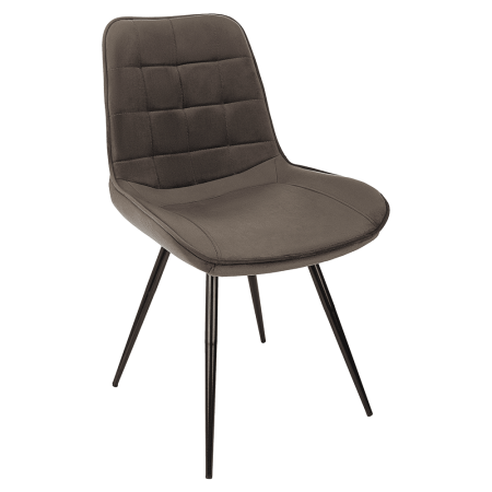 Стул Бюрократ "CH-K2_4", ткань, коричневый, металл, комплект 4 штуки