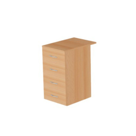 Тумба приставная Макси М43, 420x600x750 мм, бук