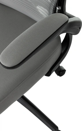 Кресло компьютерное Бюрократ Sigma 1 сетка, ткань, серый