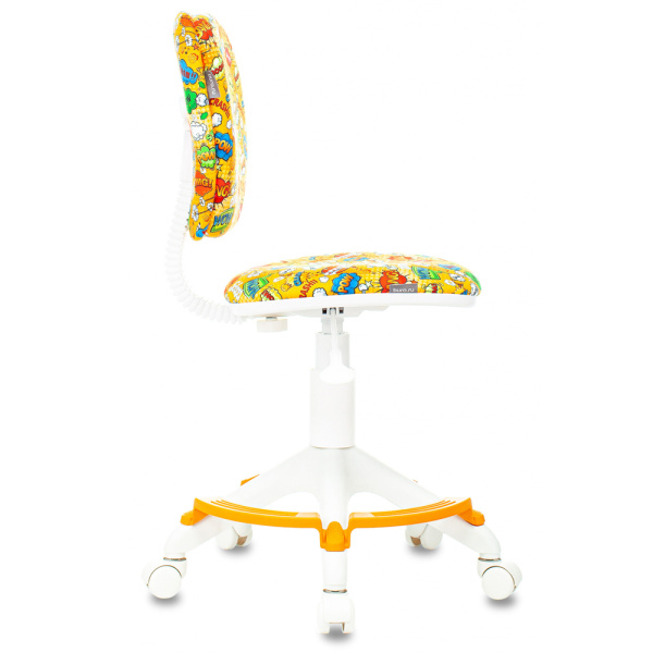 Детское компьютерное кресло Бюрократ CH-W204/F, оранжевый