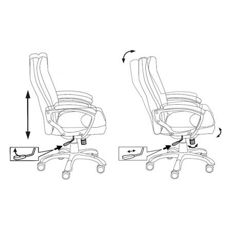 Кресло компьютерное Бюрократ CH-868N Fabric, серый Кресло компьютерное Бюрократ CH-868N Fabric, серый