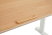 Стол Ergosmart регулируемый Frigate, 1200х700х(520-1080) мм, бук натуральный