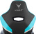 Кресло игровое Бюрократ Knight Thunder 5X, экокожа, черный, голубой Кресло игровое Бюрократ Knight Thunder 5X, экокожа, черный, голубой