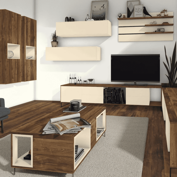 Столешница 1300х675х18, H2033 ST10, Дуб Хантон темный