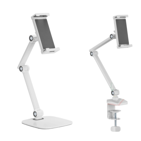 Крепление для планшета (смартфона) Tablet Clamp, белый матовый