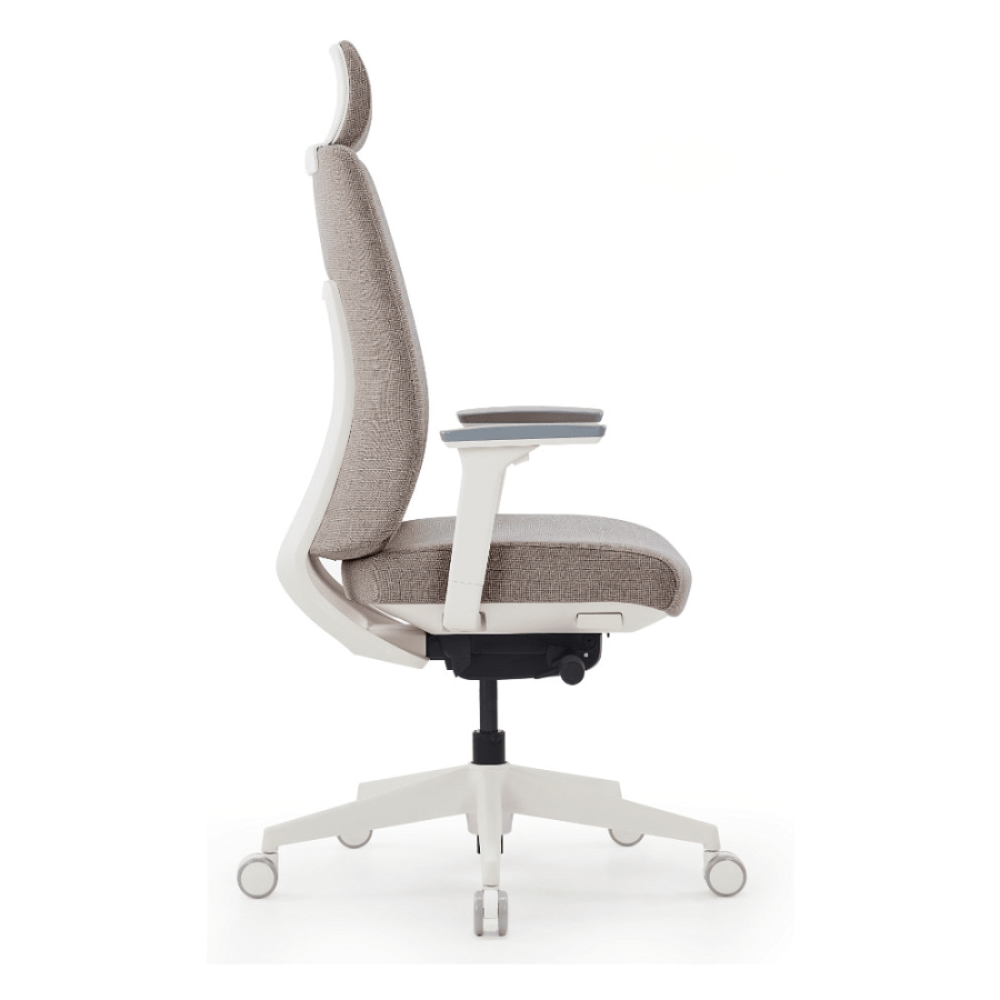 Кресло компьютерное SitZone CH-K55A-BS, ткань, бежевый, пластик, -30%