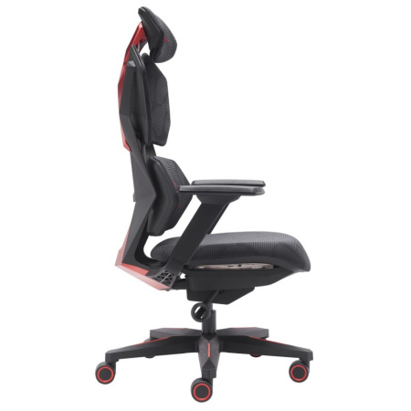 Игровое компьютерное кресло EVERPROF Tiger, сетка, пластик, черный