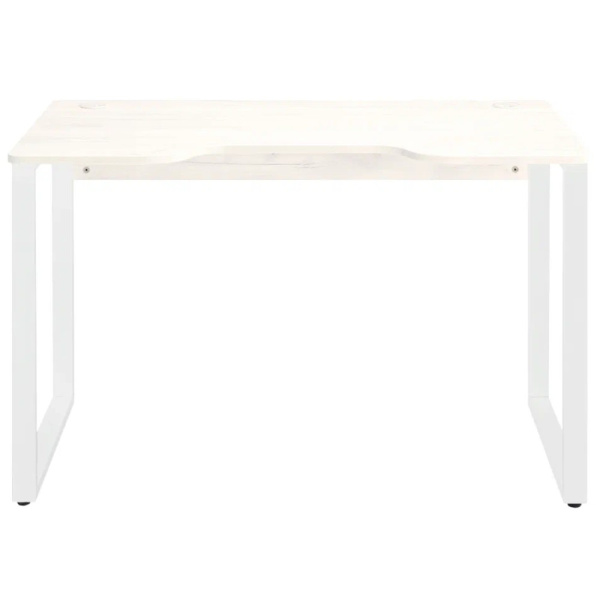 Стол компьютерный игровой Millwood Лофт Гонконг (ДТ-3), 1300x700 мм, дуб белый крафт, белый