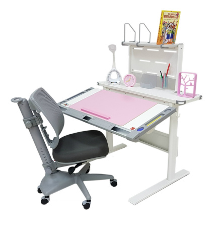 Стол Comf-Pro М7, 1050х780х(575-908) мм, белый