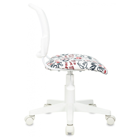Детское компьютерное кресло Бюрократ CH-W296NX, белый
