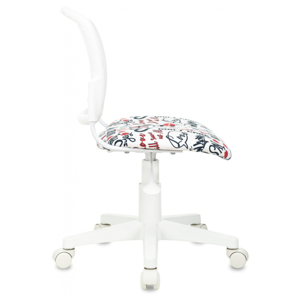 Детское компьютерное кресло Бюрократ CH-W296NX, белый