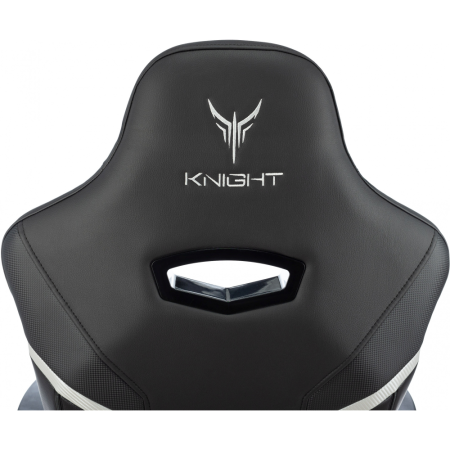 Кресло игровое Knight Thunder 5X экокожа, черный
