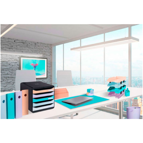 Модуль горизонтальный Exacompta Aquarel, лиловый