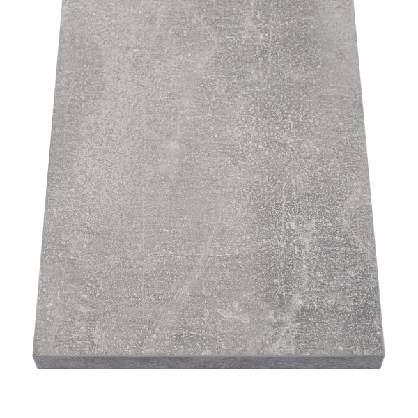 Стол письменный ALLERD RION, белый муар, Бетон