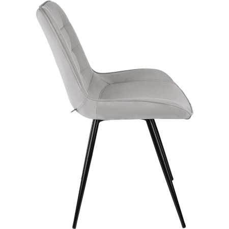 Стул Бюрократ "CH-K2", ткань, светло-серый, металл