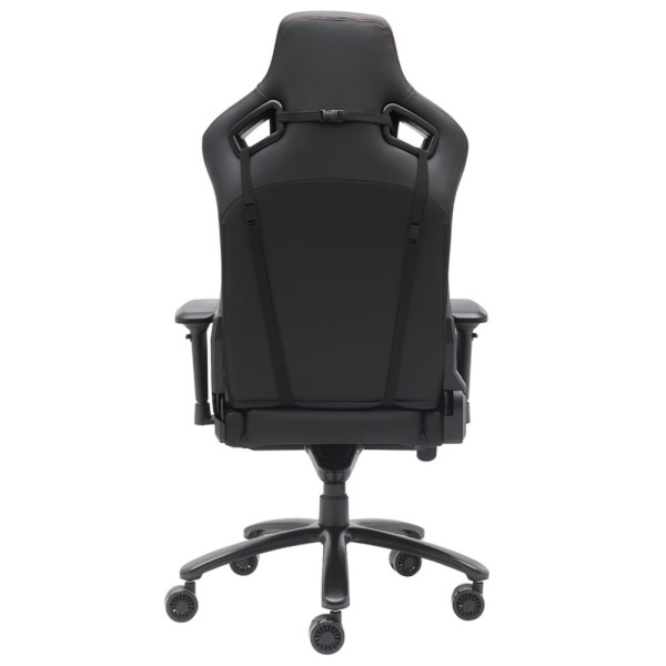 Игровое компьютерное кресло EVERPROF Puma, ткань, экокожа, металл, черный Игровое компьютерное кресло EVERPROF Puma, ткань, экокожа, металл, черный