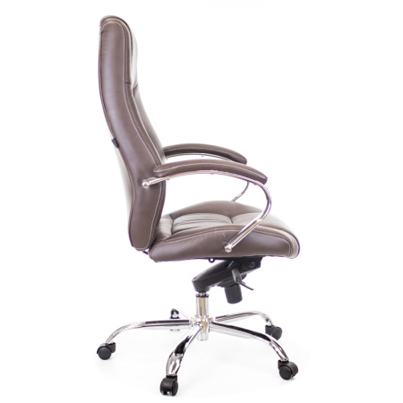 Кресло компьютерное Everprof KRON PU, коричневый