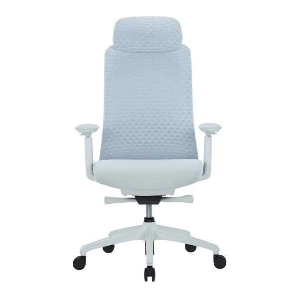 Кресло компьютерное SitZone CH-531A-BS, ткань, пластик, белый, -30% 